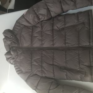 Boy's Puffer Coat Steel Grey